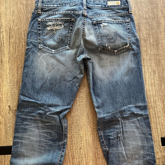 AG Adriano Goldschmied ex boyfriend crop jean - Picture 1 of 6